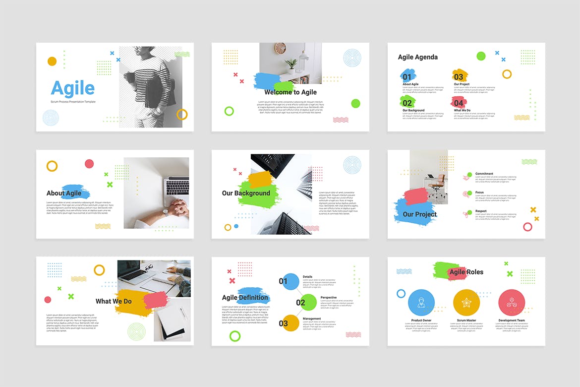 项目管理流程Powerpoint幻灯片模板 Scrum Process PowerPoint Presentation Template 幻灯图表 第2张-素材湾丨精选海外优质设计素材资源 项目管理流程Powerpoint幻灯片模板 Scrum Process PowerPoint Presentation Template 幻灯图表 sucaiwan.com