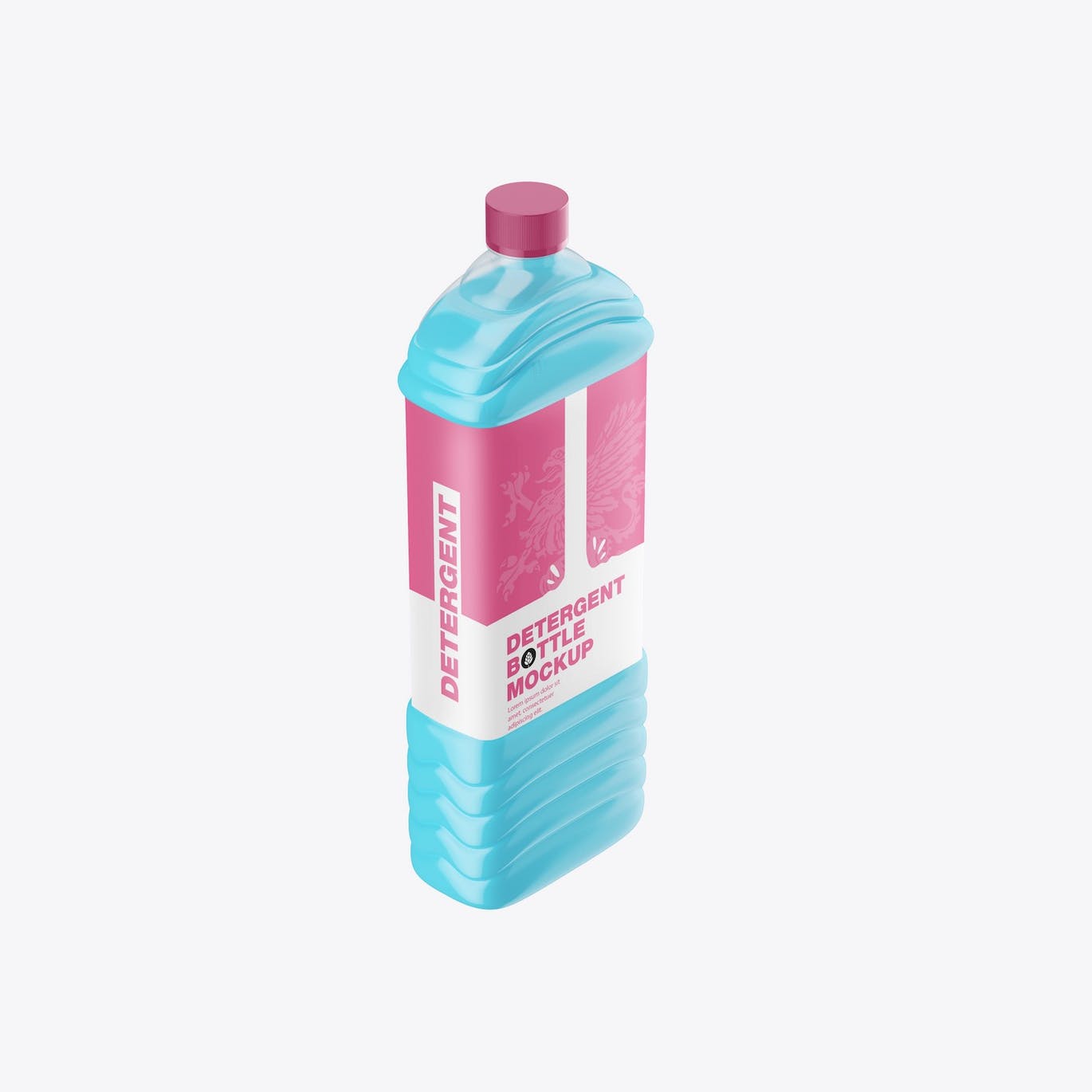 家用洗涤剂瓶包装设计样机 Home Detergent Bottle Mockup 样机素材 sucaiwan.com