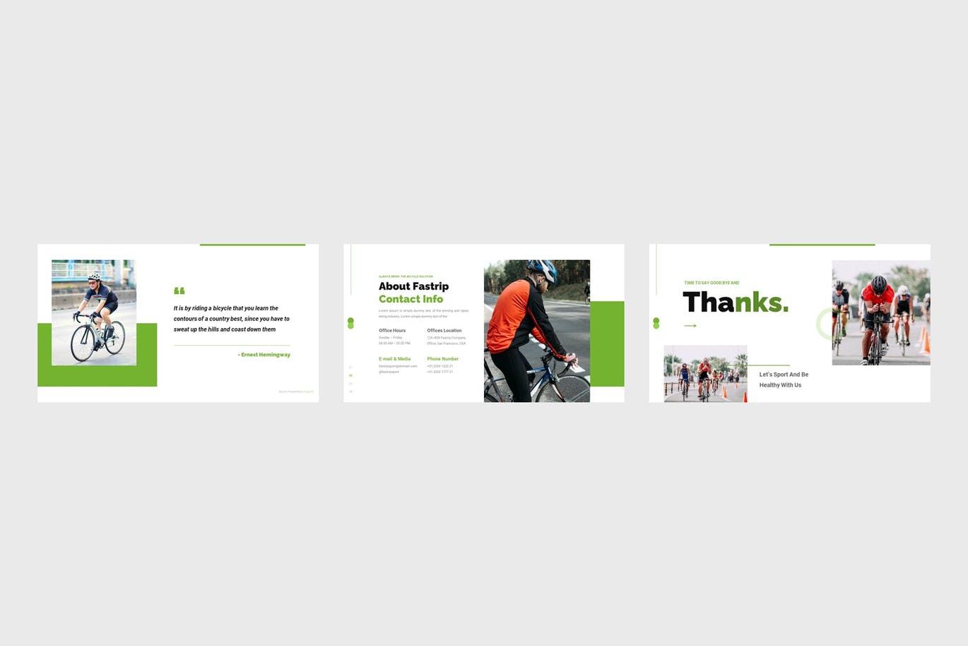 自行车运动Powerpoint模板 Fastrip – Bicycle Sport PowerPoint Template 幻灯图表 第5张-素材湾丨精选海外优质设计素材资源 自行车运动Powerpoint模板 Fastrip – Bicycle Sport PowerPoint Template 幻灯图表 sucaiwan.com