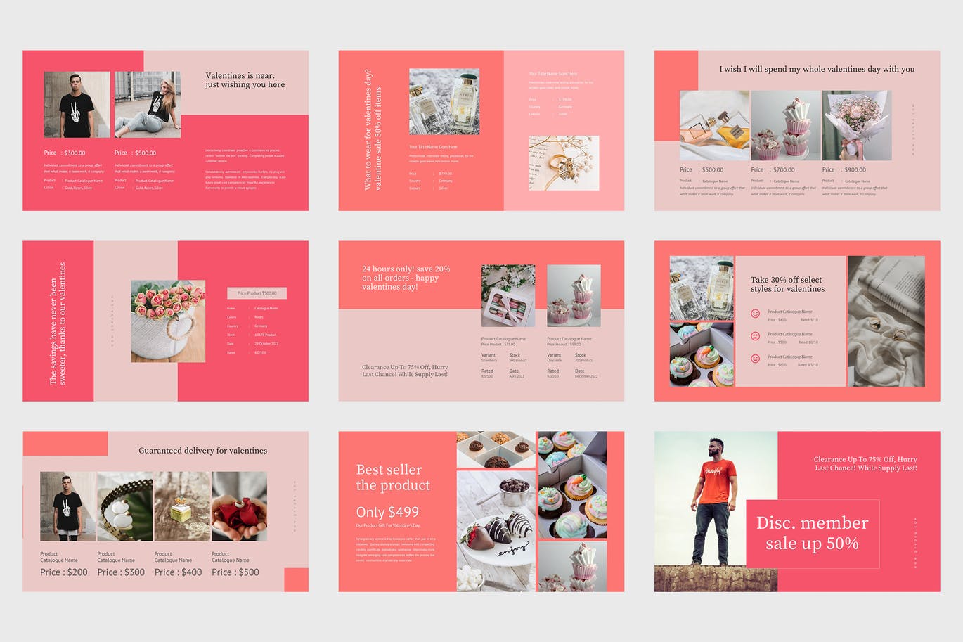 情人节食品目录Powerpoint模板下载 Qyvora – Valentine Catalogue Powerpoint 幻灯图表 第3张-素材湾丨精选海外优质设计素材资源 情人节食品目录Powerpoint模板下载 Qyvora – Valentine Catalogue Powerpoint 幻灯图表 sucaiwan.com