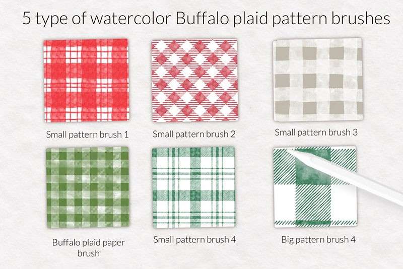 460+西方节日装饰和图案Procreate笔刷 笔刷资源 sucaiwan.com