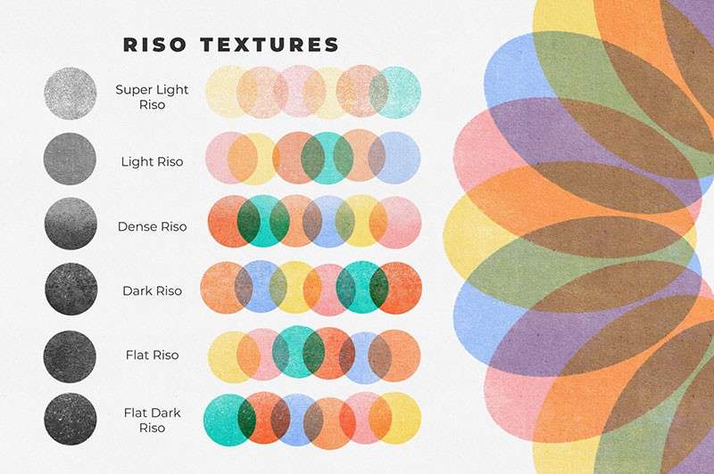 Procreate丝网版画笔刷 笔刷资源 sucaiwan.com