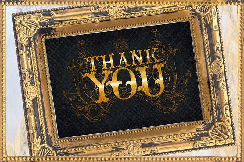 巴洛克艺术字Procreate笔刷套装 笔刷资源 sucaiwan.com