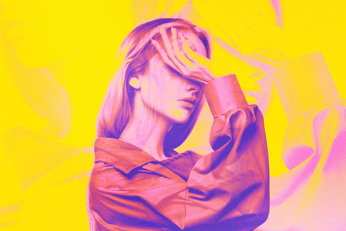 霓虹灯负极照片效果PS图层样式 Neon Negative Photo Effect 插件预设 sucaiwan.com