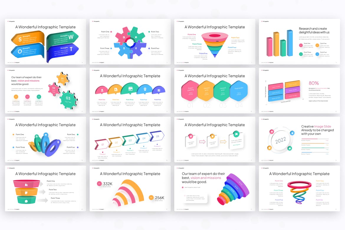 3D信息图表创意PPT幻灯片模板下载 3D Infographic Creative PowerPoint Template 幻灯图表 第2张-素材湾丨精选海外优质设计素材资源 3D信息图表创意PPT幻灯片模板下载 3D Infographic Creative PowerPoint Template 幻灯图表 sucaiwan.com