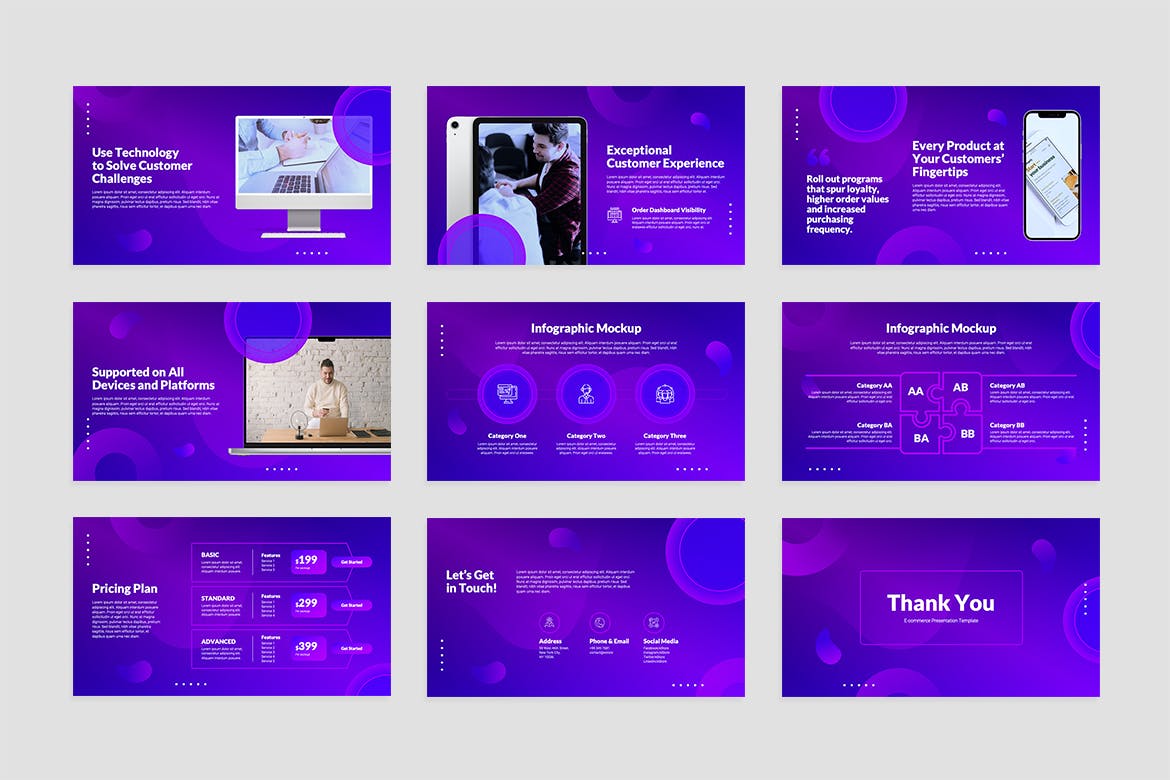 电子商务业务PPT幻灯片模板下载 E-commerce PowerPoint Presentation Template 幻灯图表 第2张-素材湾丨精选海外优质设计素材资源 电子商务业务PPT幻灯片模板下载 E-commerce PowerPoint Presentation Template 幻灯图表 sucaiwan.com