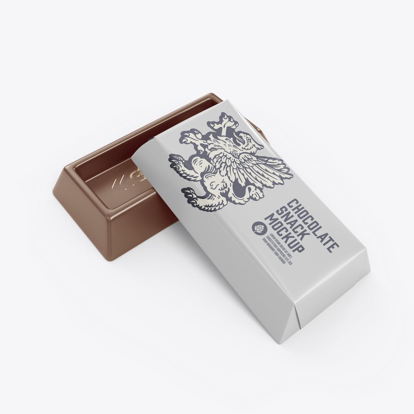 巧克力零食小包装设计样机模板 Small Pack Chocolates Mockup 样机素材 sucaiwan.com