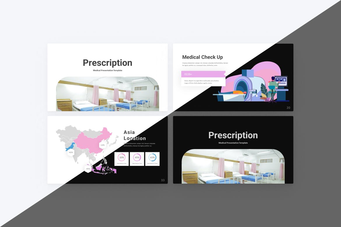 医学图表演示PPT模板 Prescription Medical PowerPoint Template 幻灯图表 第3张-素材湾丨精选海外优质设计素材资源 医学图表演示PPT模板 Prescription Medical PowerPoint Template 幻灯图表 sucaiwan.com