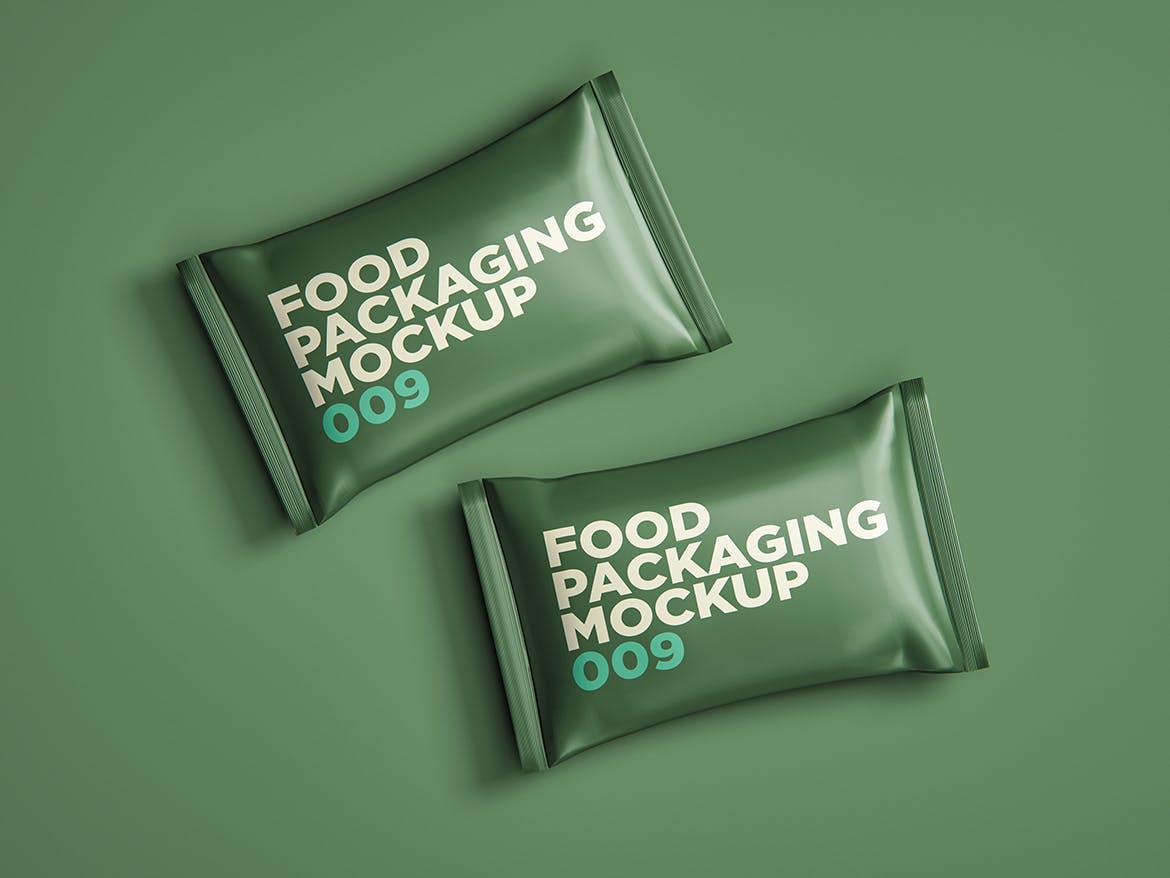 零食袋食品包装设计样机v9 Food Packaging Mockup 009 样机素材 sucaiwan.com