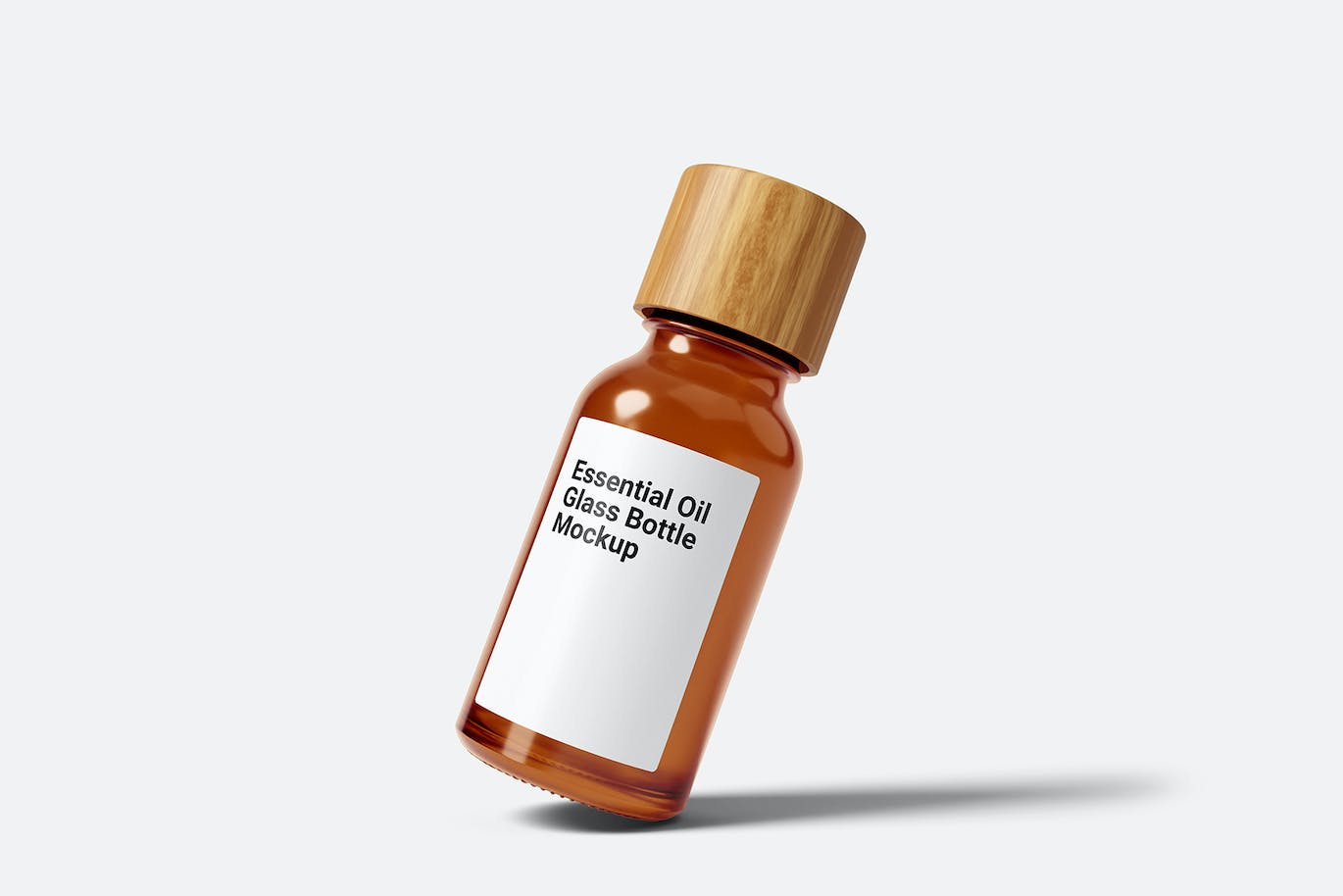 30ml精油玻璃瓶包装设计样机 30ml Essential Oil Glass Bottle Mockup 样机素材 sucaiwan.com