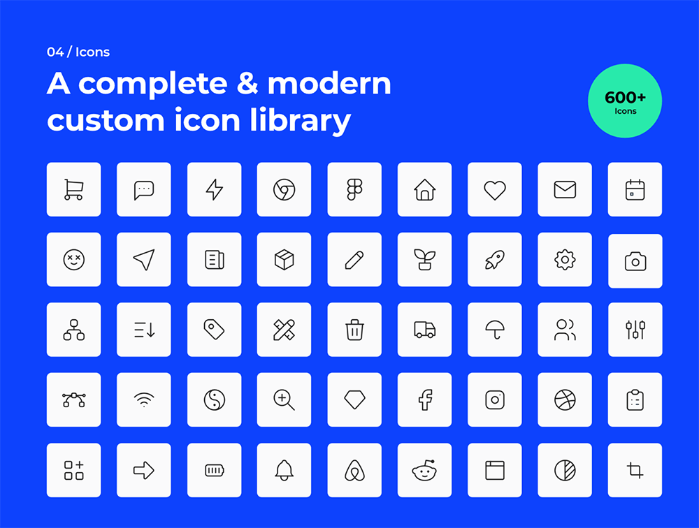 Fabrx网页设计系统模板 APP UI sucaiwan.com