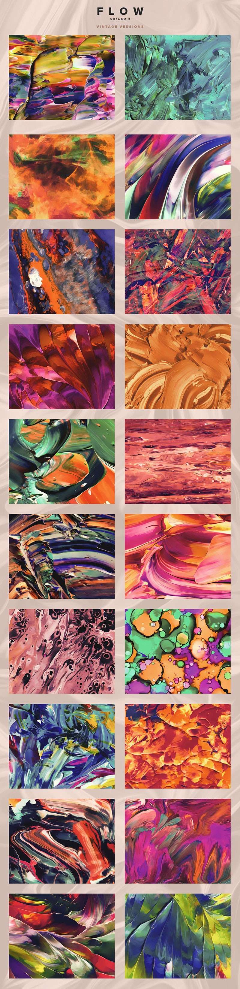 100张流体画艺术背景图片素材JPG 图片素材 sucaiwan.com