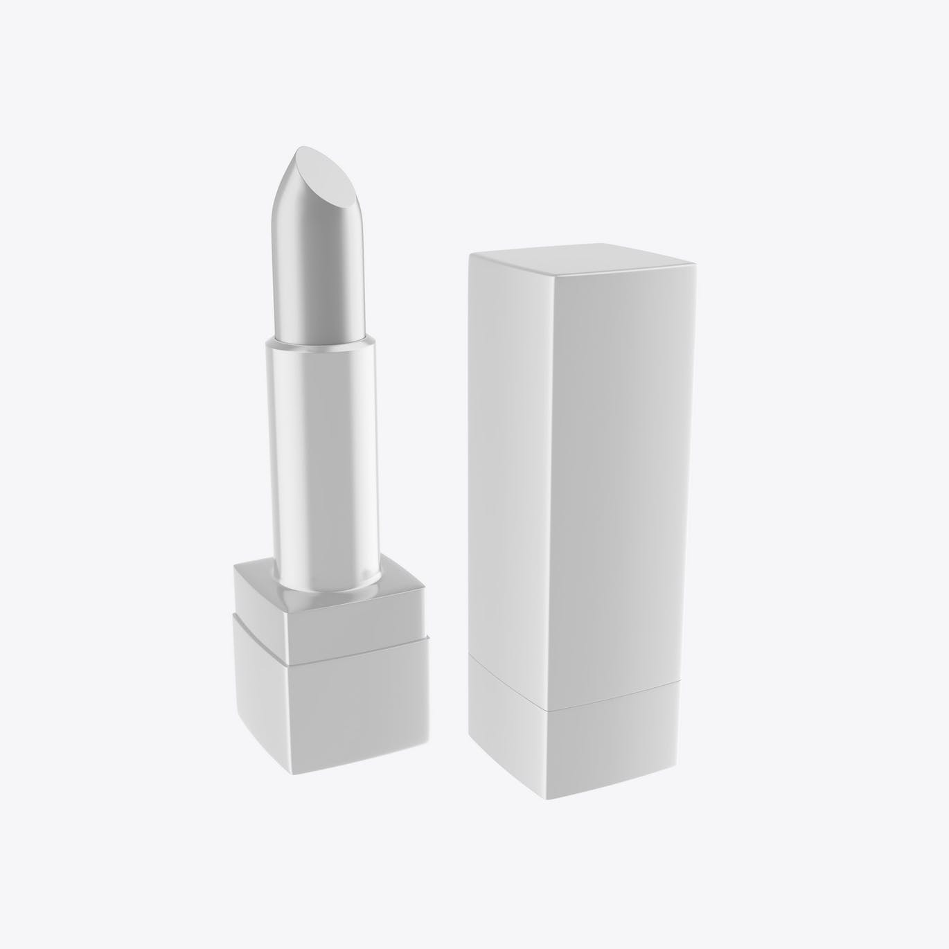 化妆品口红包装品牌设计样机 Cosmetic Lipstick Mockup 样机素材 sucaiwan.com