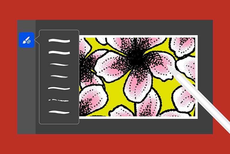 Photoshop点状图案笔刷 笔刷资源 sucaiwan.com