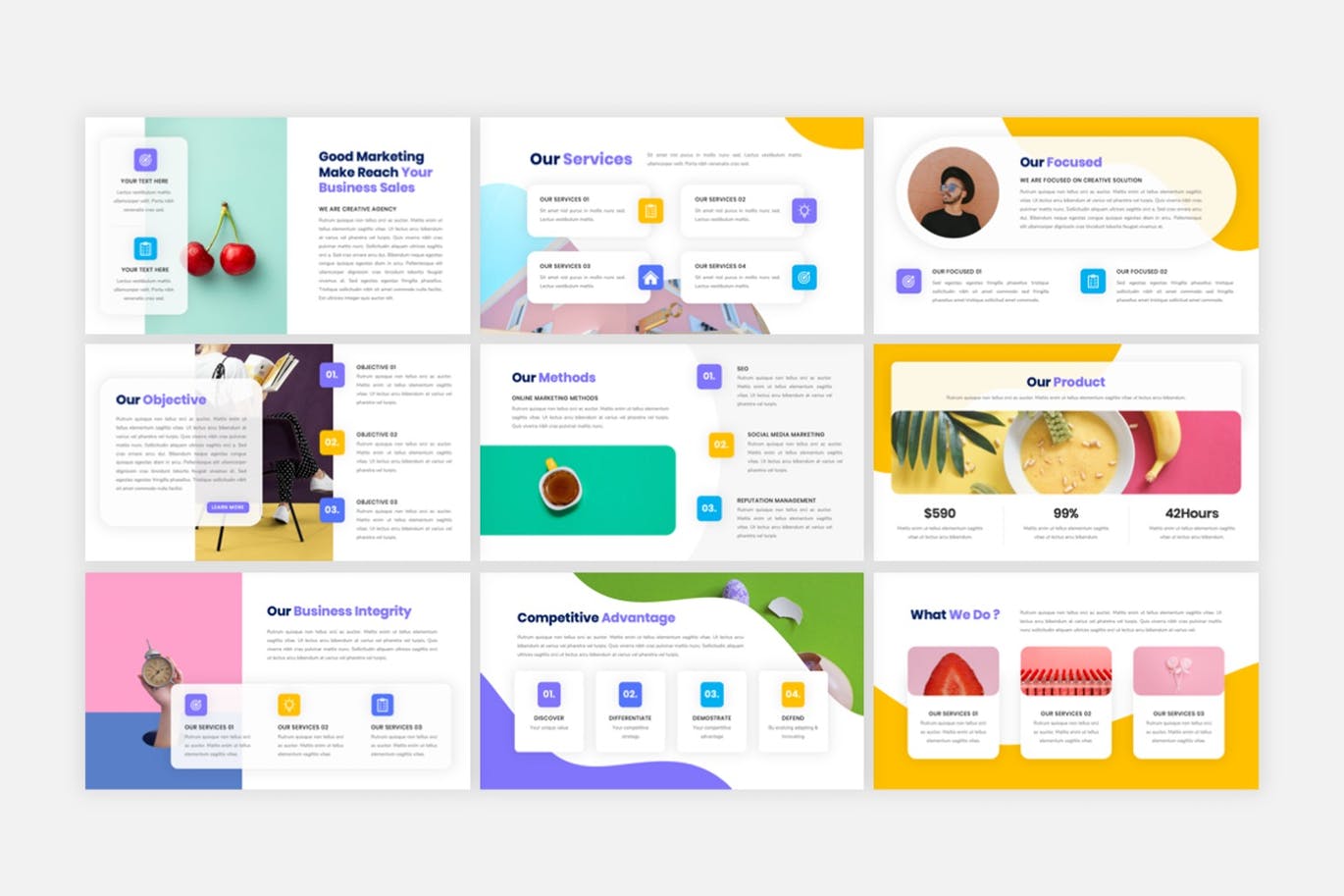 创意数字机构PPT素材 Creative Digital Agency PowerPoint Template 幻灯图表 第6张-素材湾丨精选海外优质设计素材资源 创意数字机构PPT素材 Creative Digital Agency PowerPoint Template 幻灯图表 sucaiwan.com
