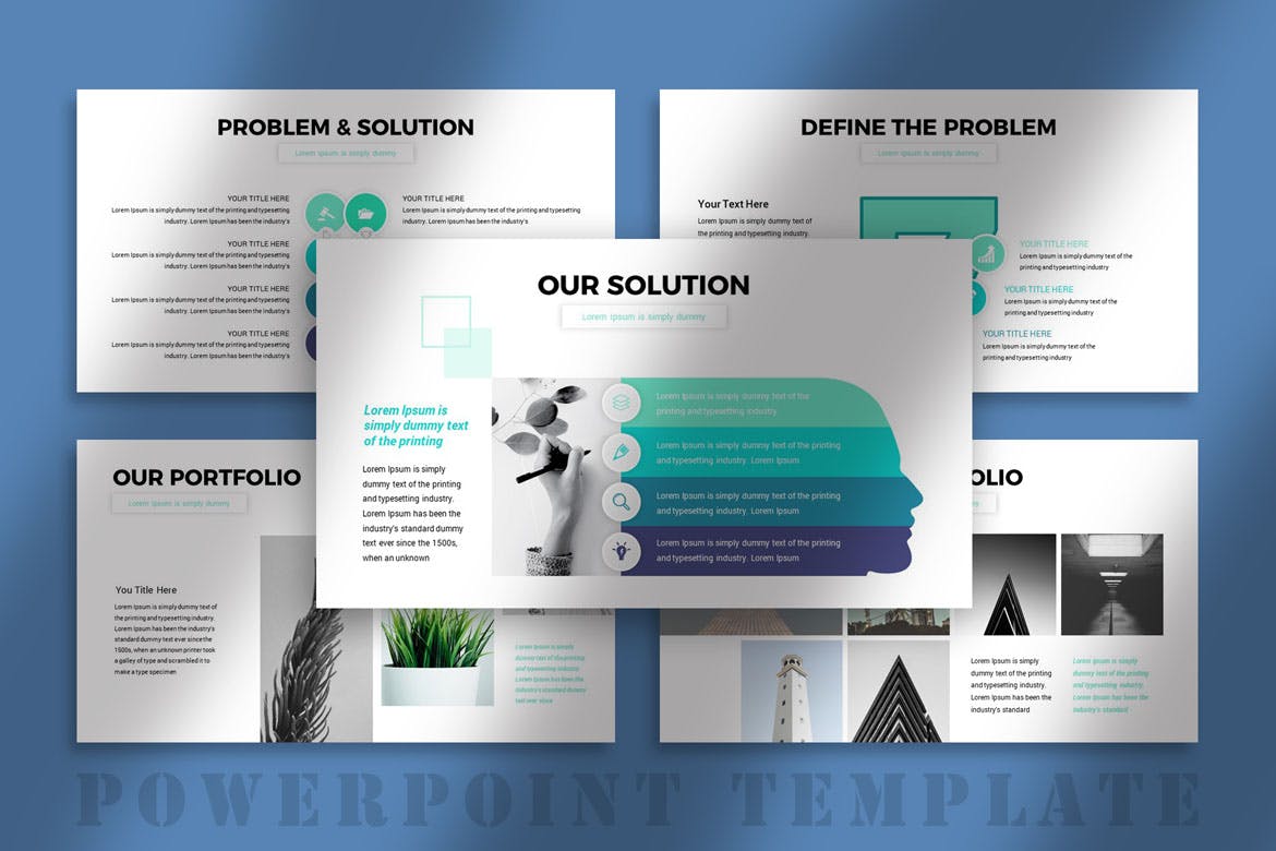 信息图表商业幻灯片演示PPT模板 Infographic Business PowerPoint Presentation 幻灯图表 sucaiwan.com