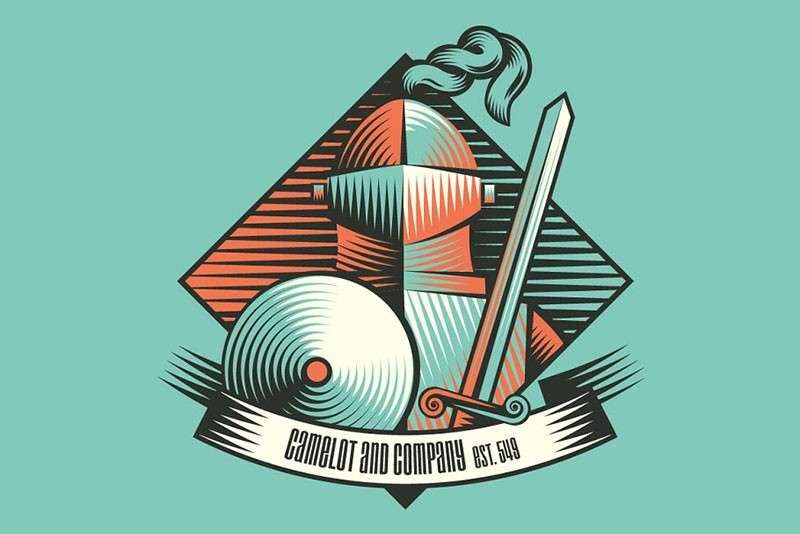 现代木刻版画AI笔刷 笔刷资源 sucaiwan.com