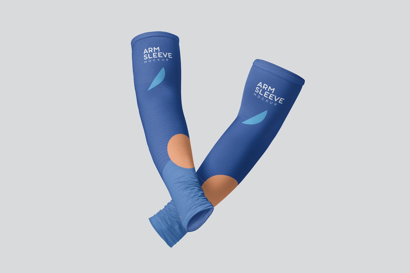 手臂防晒袖套设计样机 Arm Compression Sleeve Mockups 样机素材 sucaiwan.com