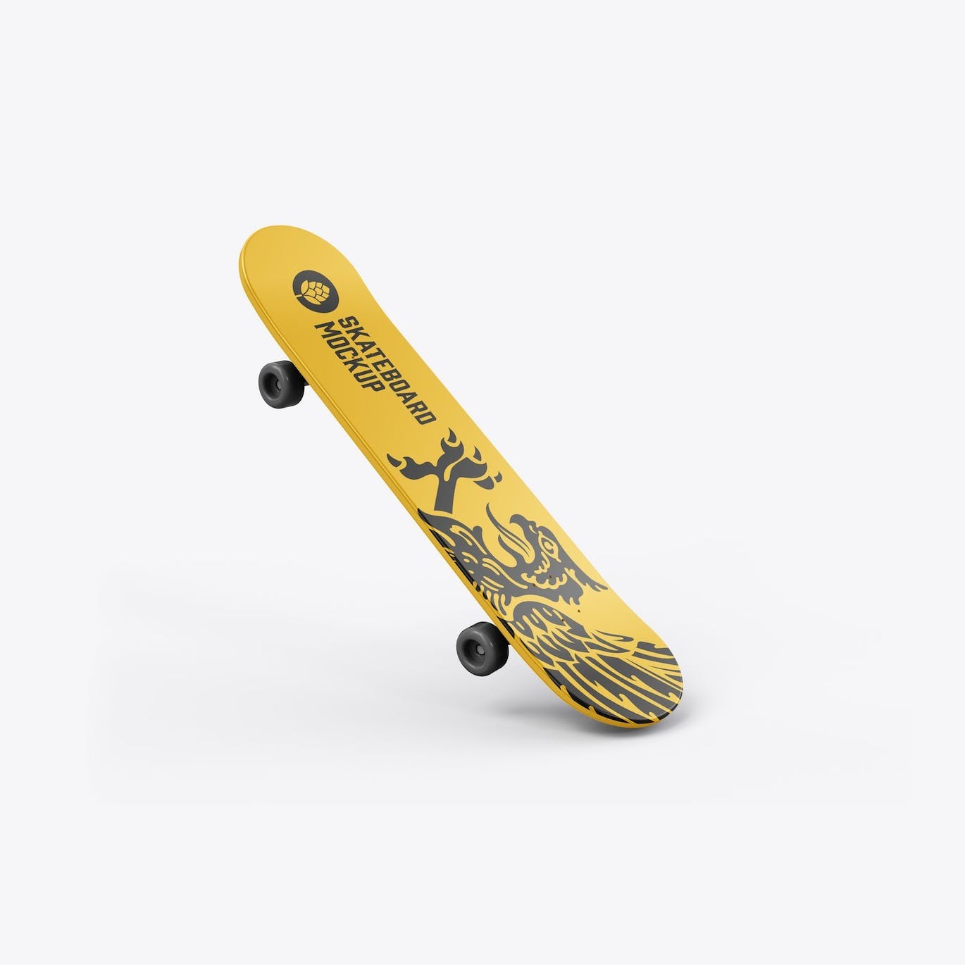 骑行滑板品牌设计样机 Skateboard Mockup 样机素材 sucaiwan.com