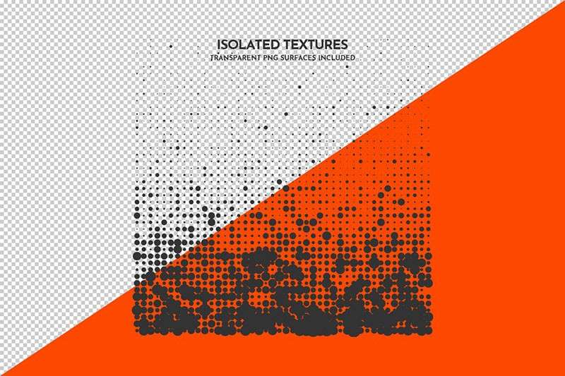 10个抽象半色调Photoshop笔刷 笔刷资源 sucaiwan.com