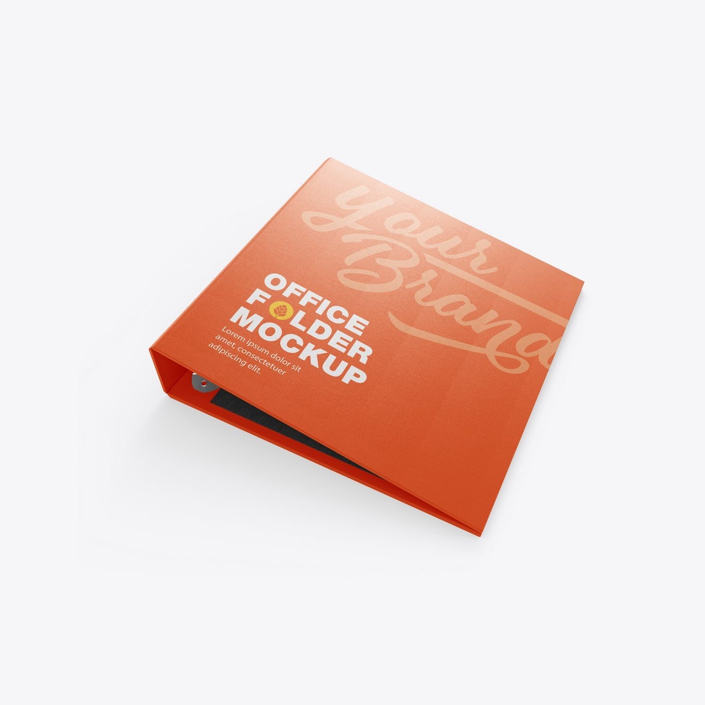 纸质办公文件夹设计样机模板 Paper Office Folder Mockup 样机素材 sucaiwan.com