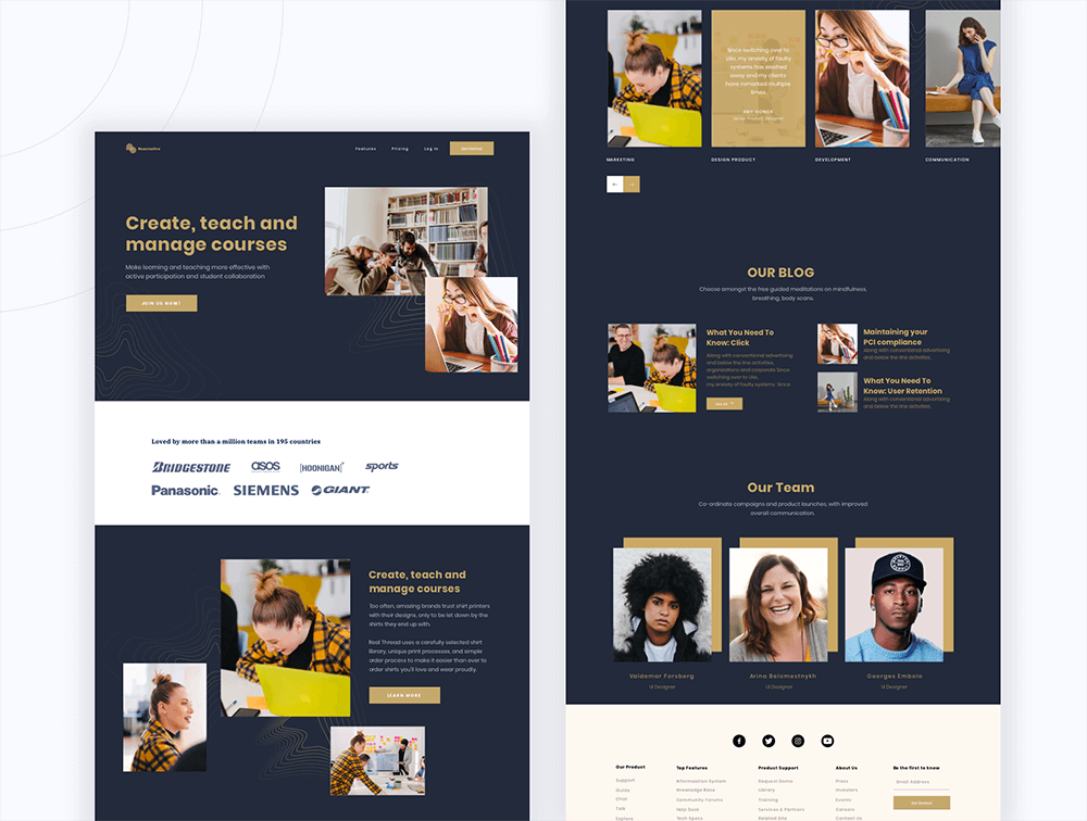 完美清新时尚着陆页UI套件 APP UI sucaiwan.com