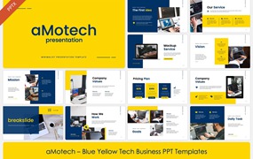 业务简介PPT演示文稿 aMotech – Business Profile Powerpoint