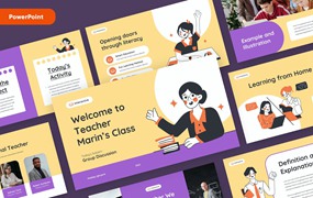 学校教育PPT幻灯片设计模板 Education Powerpoint Template