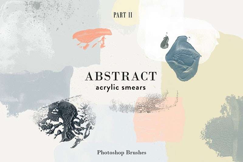 豪华水彩印章PS笔刷套装 笔刷资源 sucaiwan.com