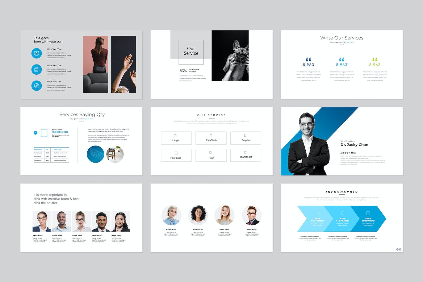 初创企业简介PPT演示幻灯片模板 Touch PowerPoint Template 幻灯图表 sucaiwan.com