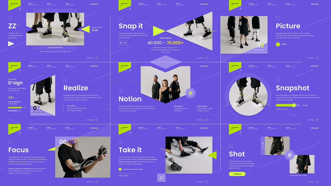 摄影作品集PPT模板下载 PROTON Z – Photography Portfolio PowerPoint 幻灯图表 第3张-素材湾丨精选海外优质设计素材资源 摄影作品集PPT模板下载 PROTON Z – Photography Portfolio PowerPoint 幻灯图表 sucaiwan.com