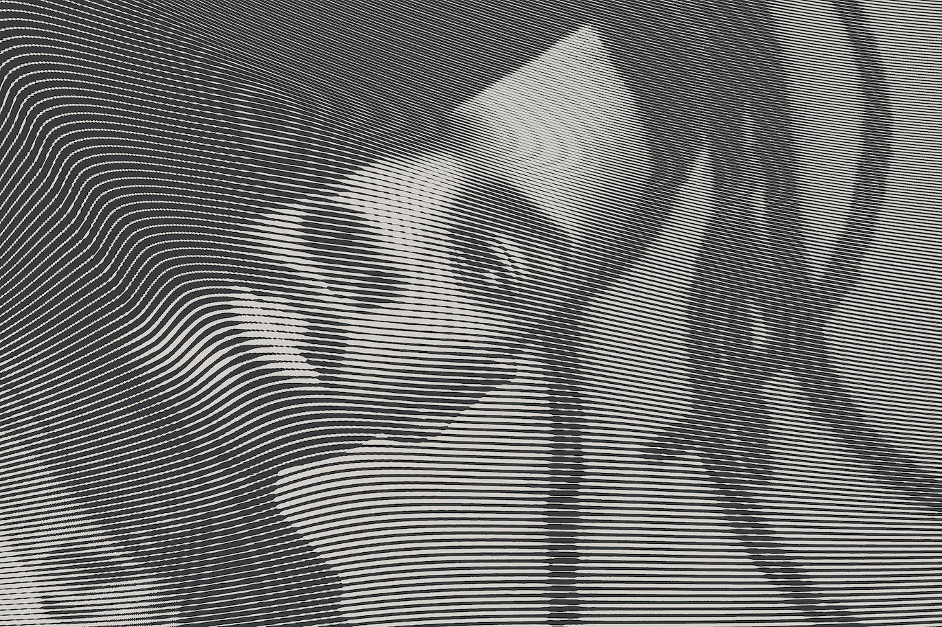 波浪线条图案照片特效PS图层样式 Wavy Lines Photo Effect 插件预设 sucaiwan.com