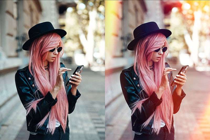 镜头漏光光效Photoshop笔刷 笔刷资源 sucaiwan.com