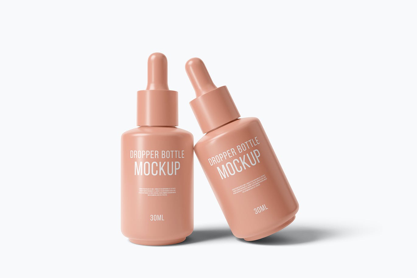 30ml滴管瓶包装设计样机v2 30ml Dropper Bottle Mockup Vol.2 样机素材 sucaiwan.com