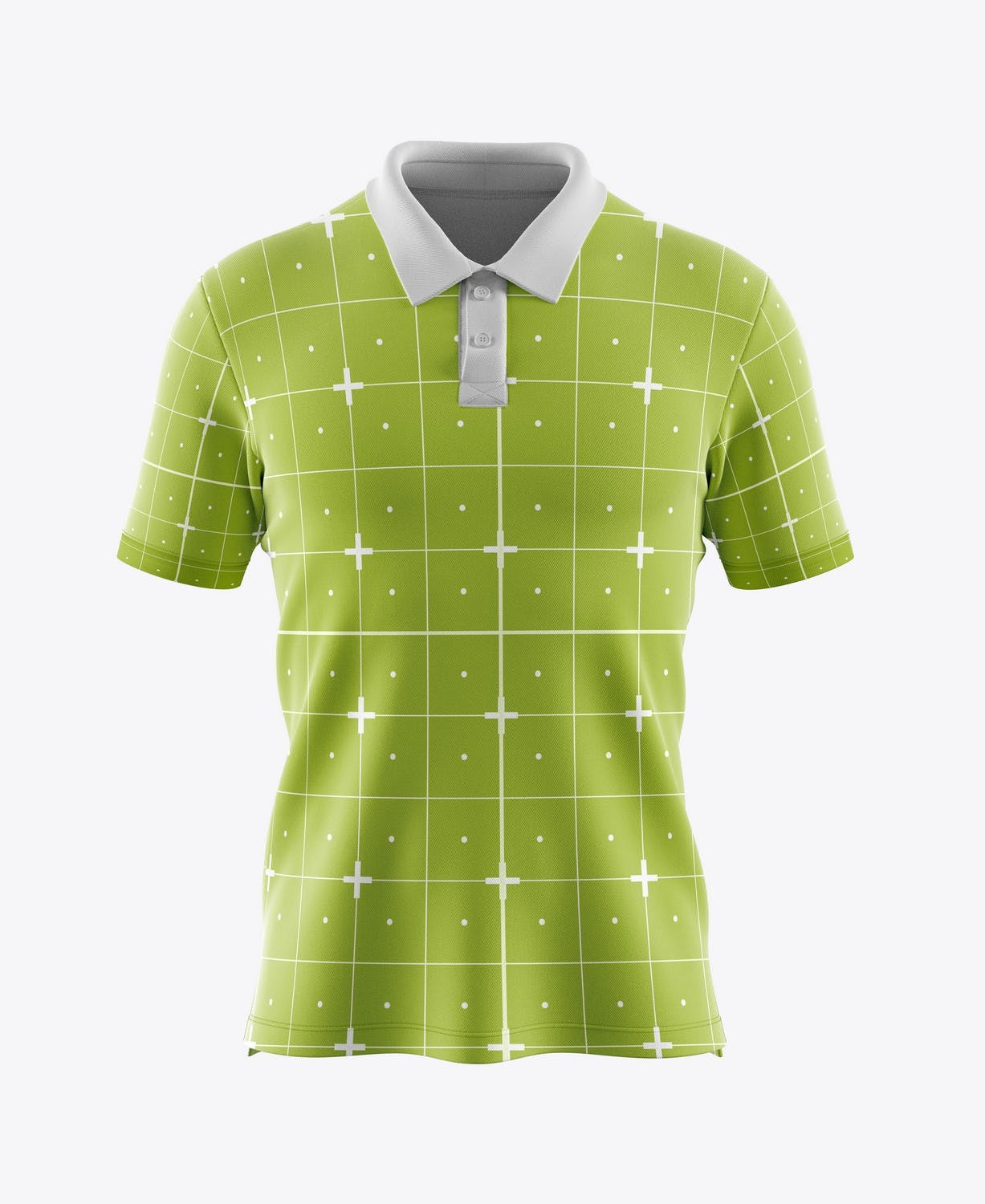 经典男式短袖Polo衫设计样机模板 Classic Men’s Short Sleeve Polo Shirt Mockup 样机素材 sucaiwan.com