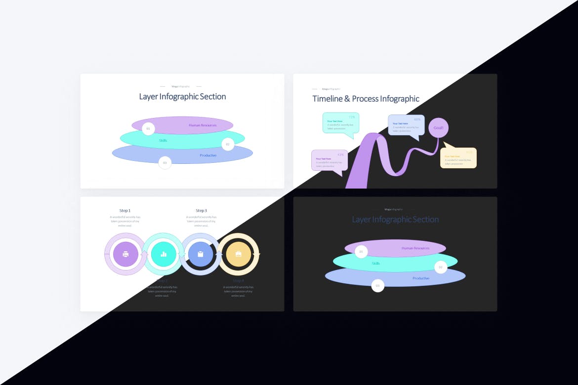 数据图表和流程信息图表演示文稿PPT模板 Diagram & Process Infographic PowerPoint Template 幻灯图表 第4张-素材湾丨精选海外优质设计素材资源 数据图表和流程信息图表演示文稿PPT模板 Diagram & Process Infographic PowerPoint Template 幻灯图表 sucaiwan.com