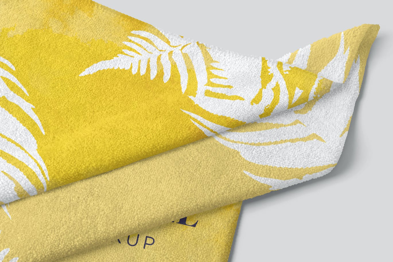 超细纤维面巾毛巾设计样机 Microfiber Face Towel Mockups 样机素材 sucaiwan.com