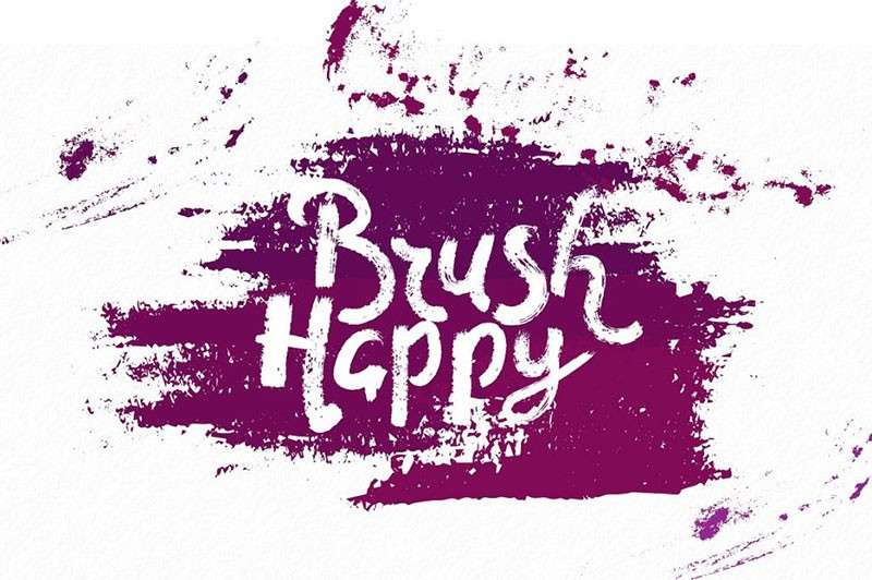 120个油画和水墨AI笔刷 笔刷资源 sucaiwan.com