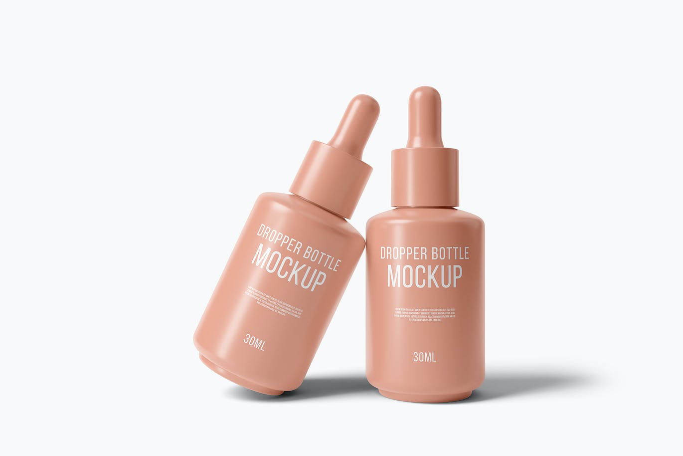 30ml滴管瓶包装设计样机v2 30ml Dropper Bottle Mockup Vol.2 样机素材 sucaiwan.com