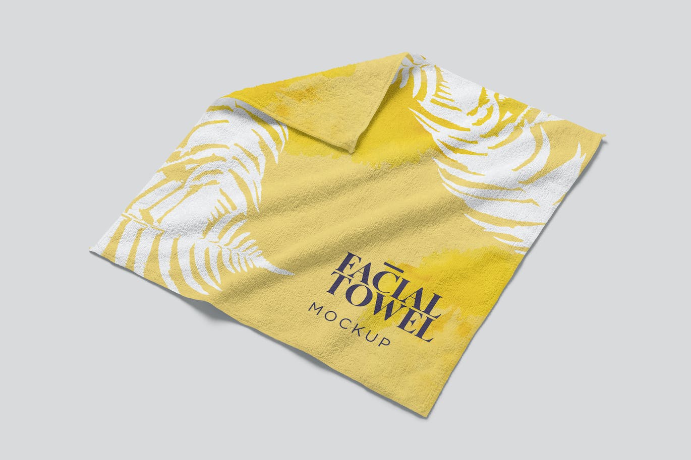 超细纤维面巾毛巾设计样机 Microfiber Face Towel Mockups 样机素材 sucaiwan.com