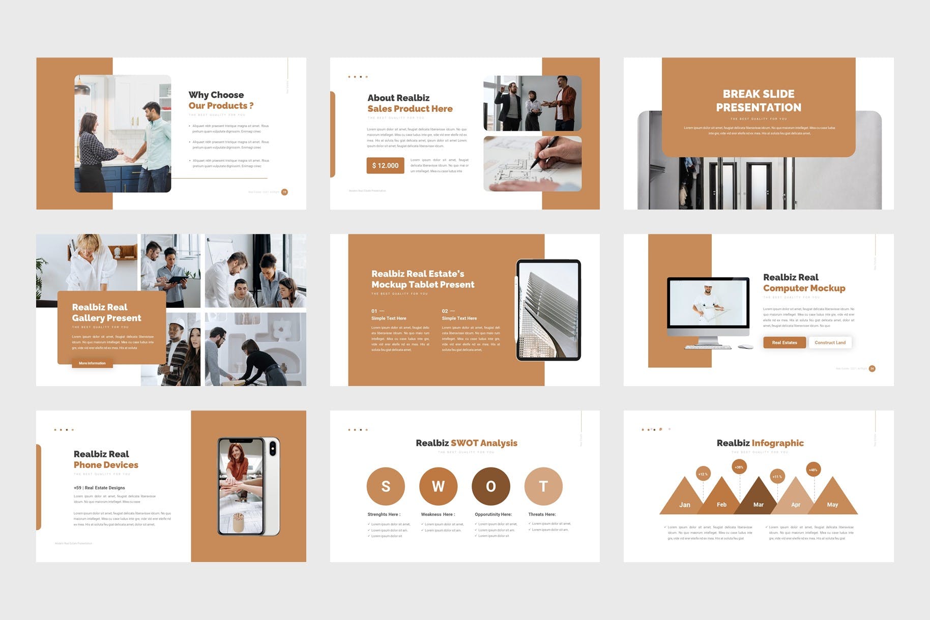 房地产业务PPT创意模板 Realbiz – Estate Business PowerPoint Template 幻灯图表 第4张-素材湾丨精选海外优质设计素材资源 房地产业务PPT创意模板 Realbiz – Estate Business PowerPoint Template 幻灯图表 sucaiwan.com