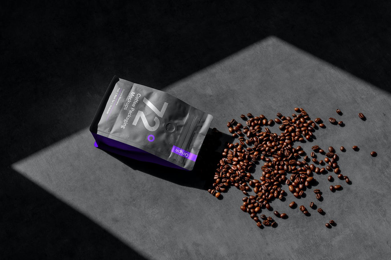 咖啡袋&纸杯品牌包装样机v1 Origin Coffee Packaging Mockups Vol. 1 样机素材 sucaiwan.com