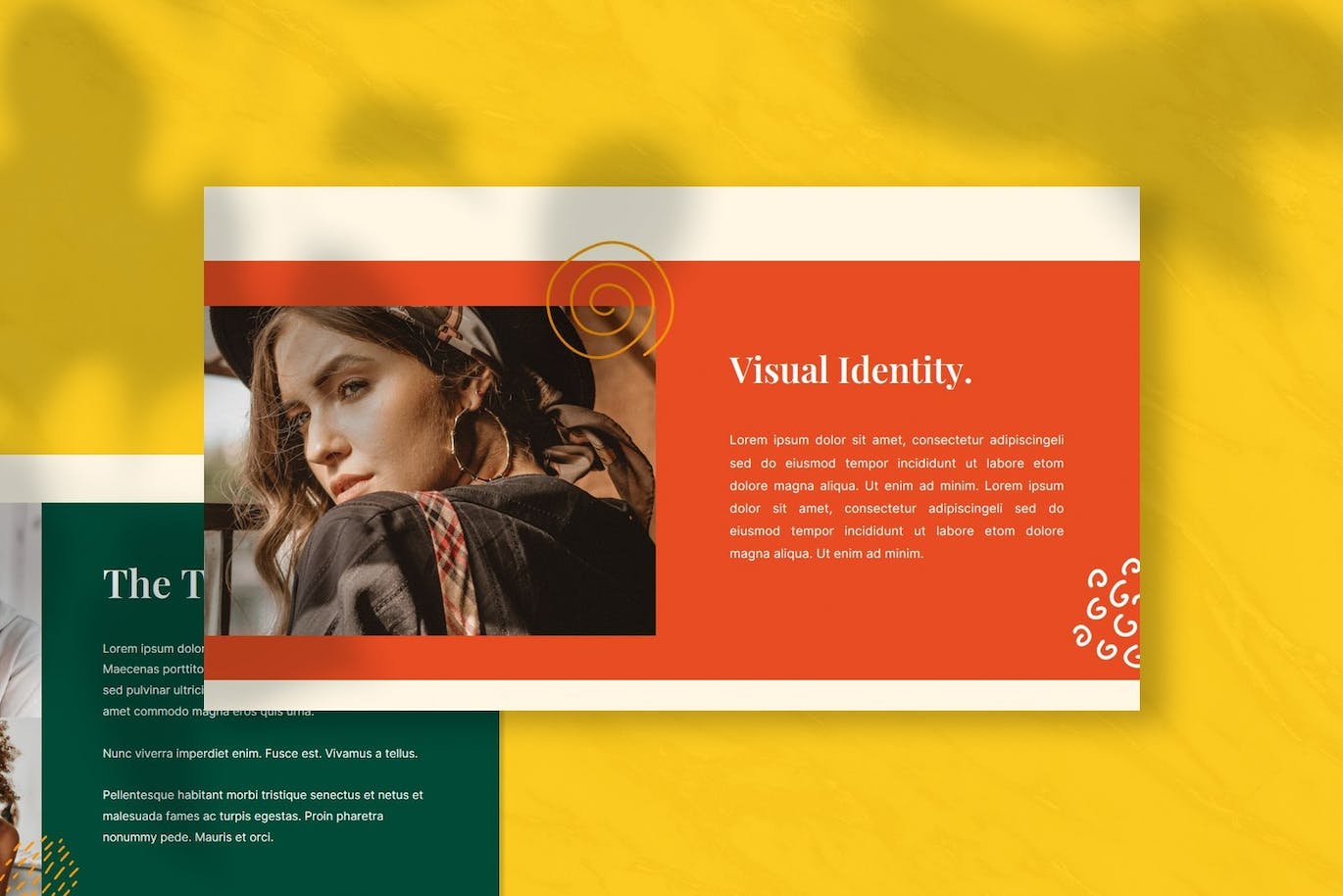 创意时尚宣传材料Powerpoint模板 Angelish – Creative Fashion Angelish Powerpoint 幻灯图表 sucaiwan.com