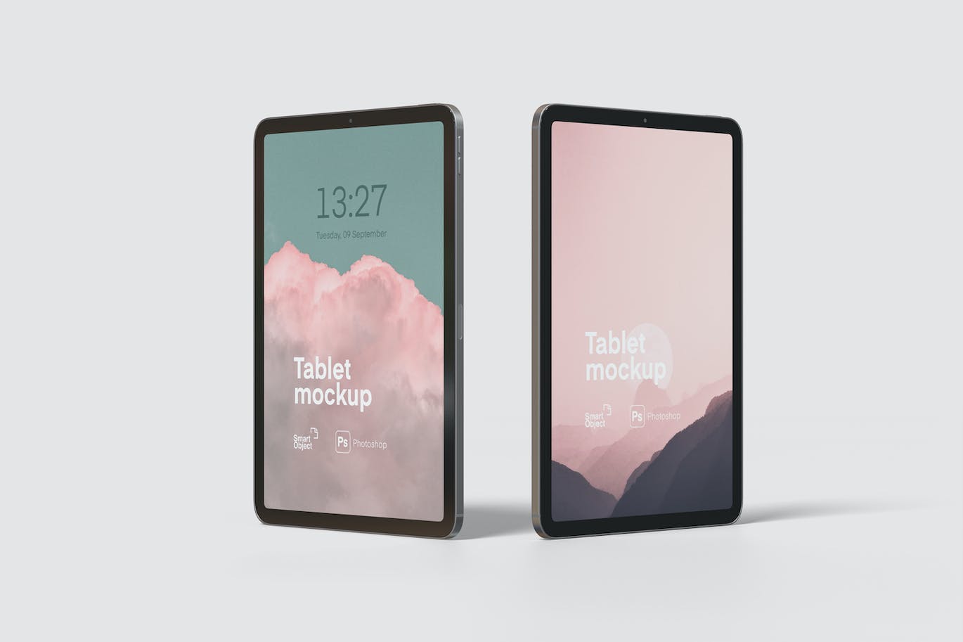 iPad Air 2022款苹果平板电脑样机 iPad Air 2022 Mockups 样机素材 sucaiwan.com