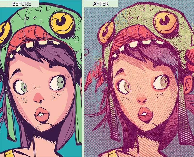 Affinity复古颗粒纹理样式素材包 笔刷资源 sucaiwan.com