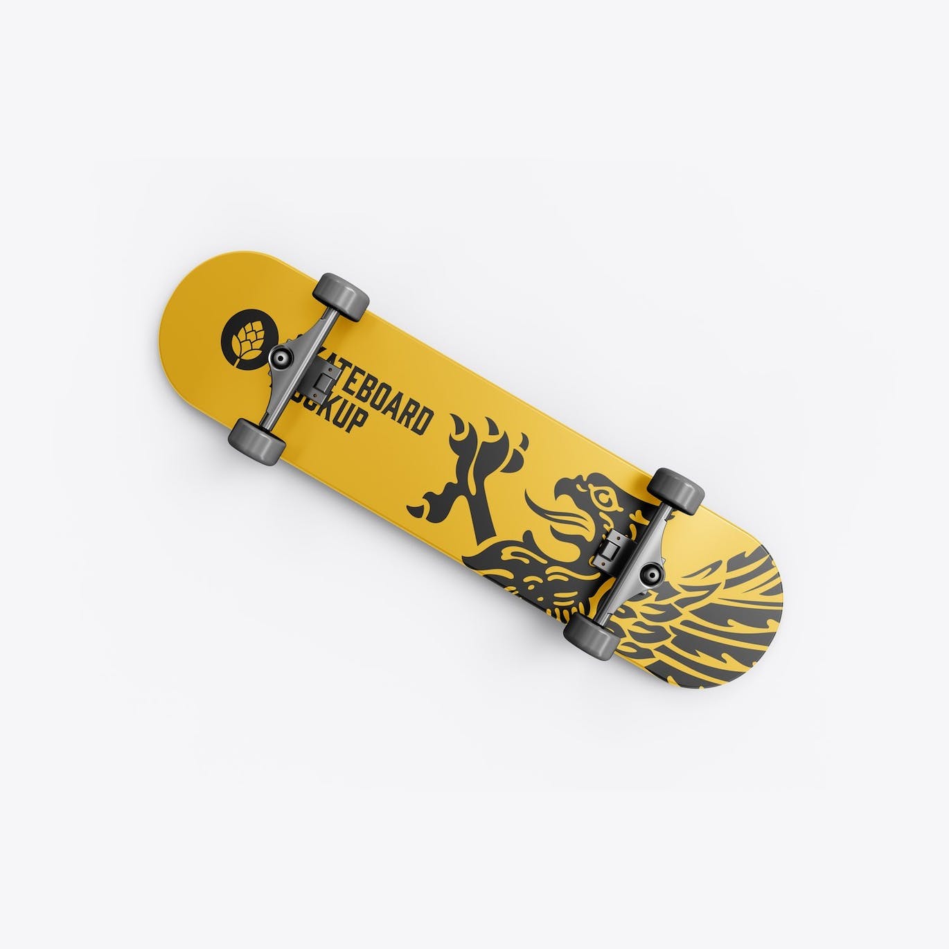 骑行滑板品牌设计样机 Skateboard Mockup 样机素材 sucaiwan.com