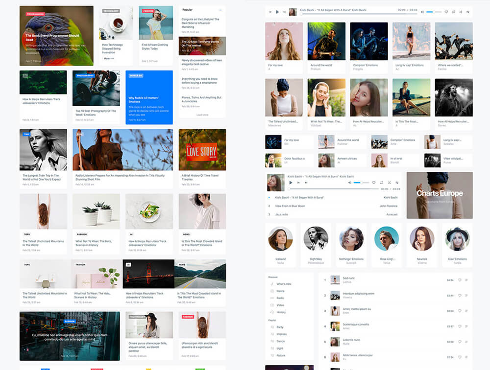 用于管理仪表盘和Web服务的响应式Bootstrap UI套件 APP UI sucaiwan.com