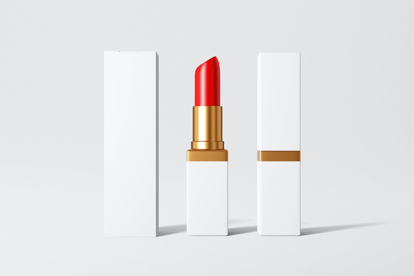 化妆品口红品牌包装设计样机 Lipstick Mockup 样机素材 sucaiwan.com