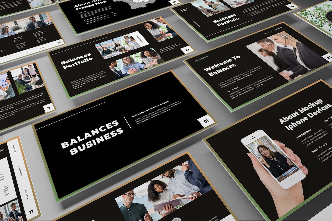 公司产品介绍PPT演示幻灯片模板 Balances Business Presentation PowerPoint Template 幻灯图表 第1张-素材湾丨精选海外优质设计素材资源 公司产品介绍PPT演示幻灯片模板 Balances Business Presentation PowerPoint Template 幻灯图表 sucaiwan.com