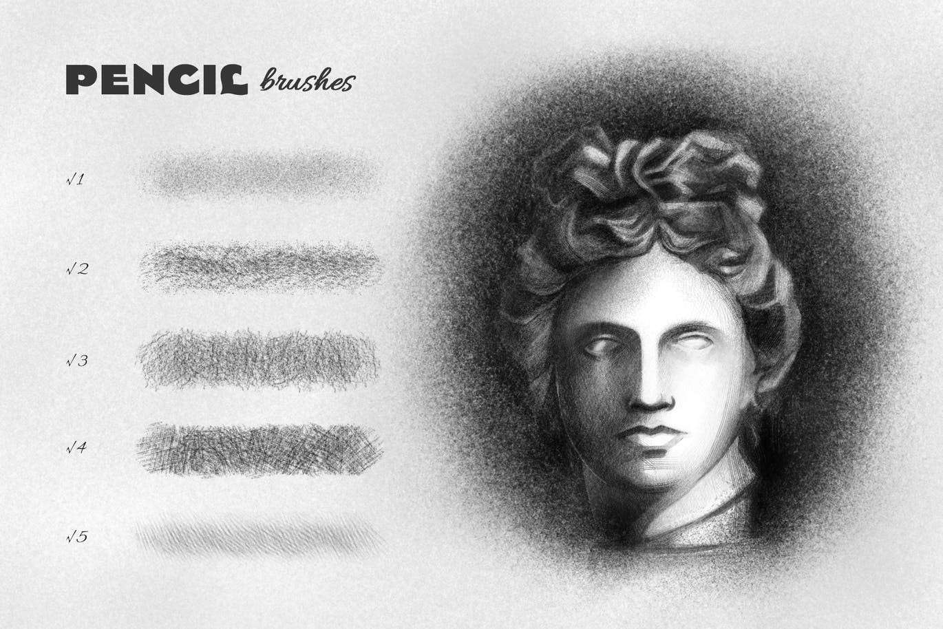 25个素描速写Affinity笔刷 笔刷资源 sucaiwan.com